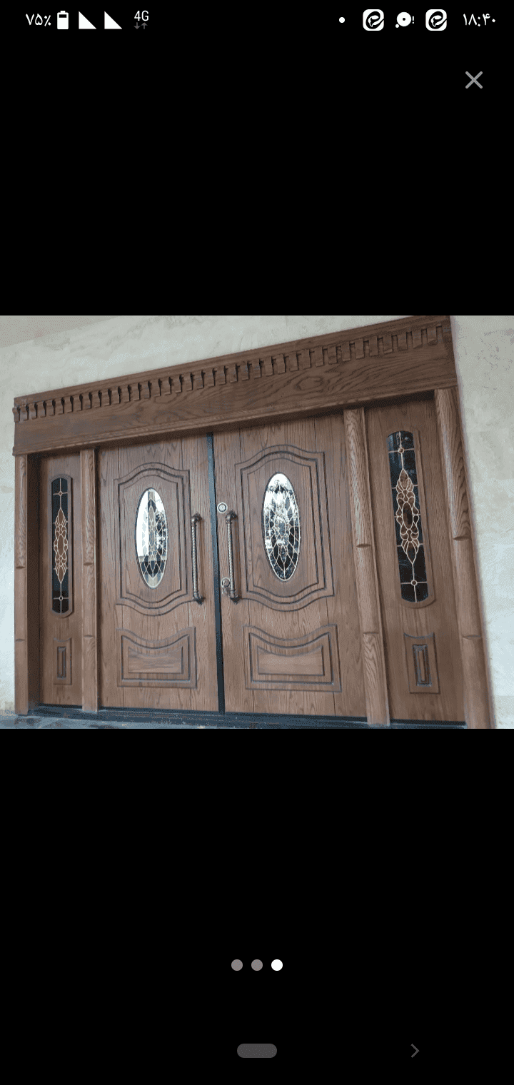 نصب درب ساختمان - ایرج عطاجانی  نصبینو