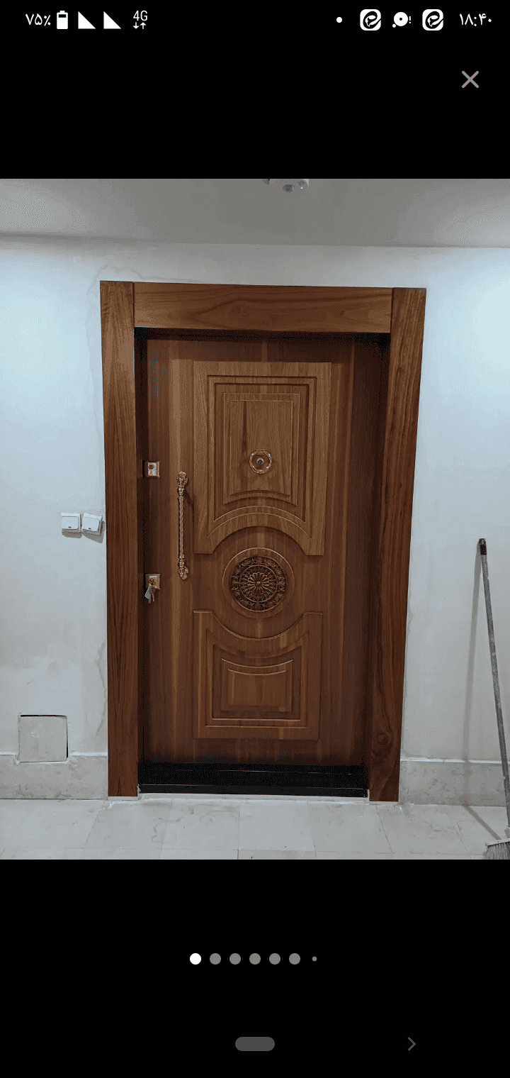 نصب درب ساختمان - ایرج عطاجانی  نصبینو